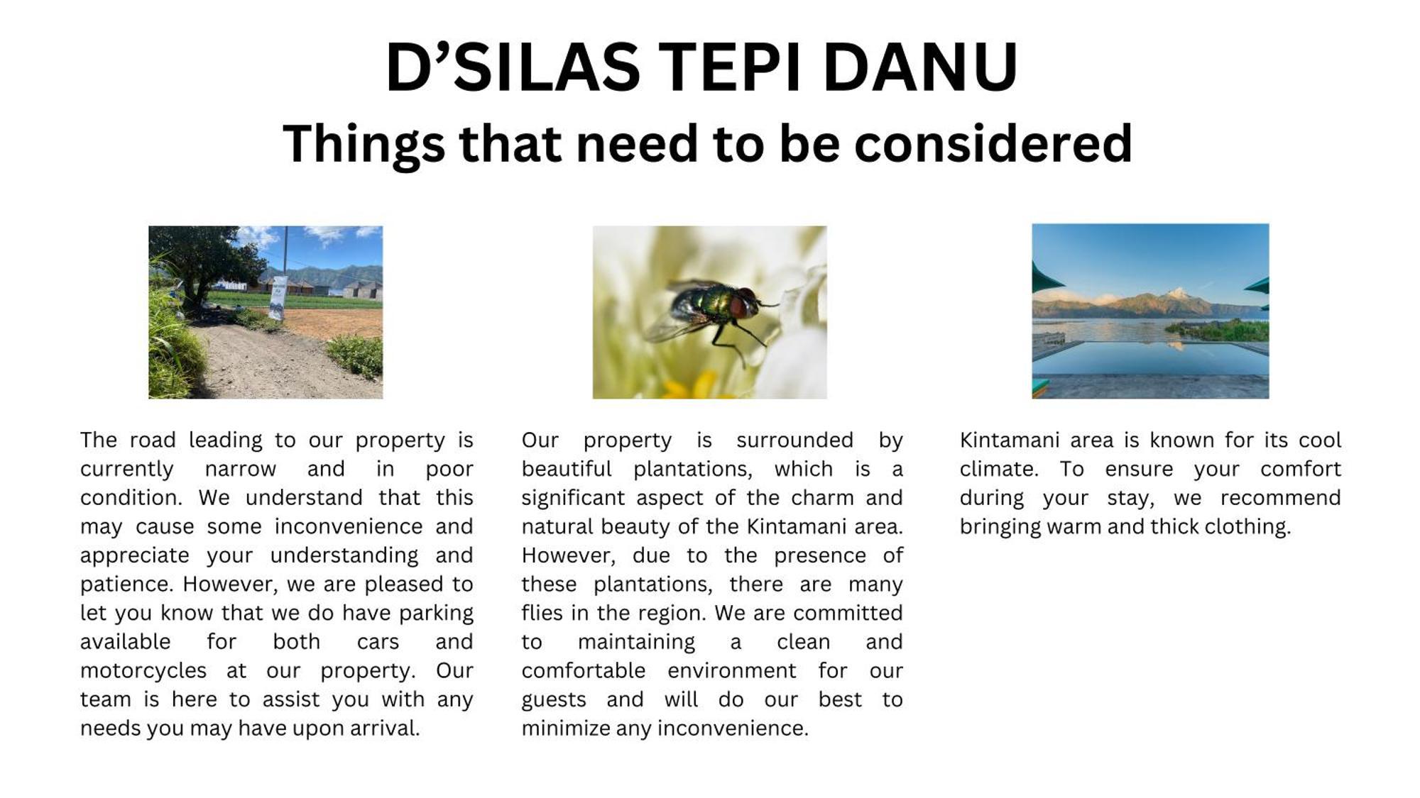 D Sila'S Tepi Danu Villas Kintamani & Natural Hot Spring 外观 照片