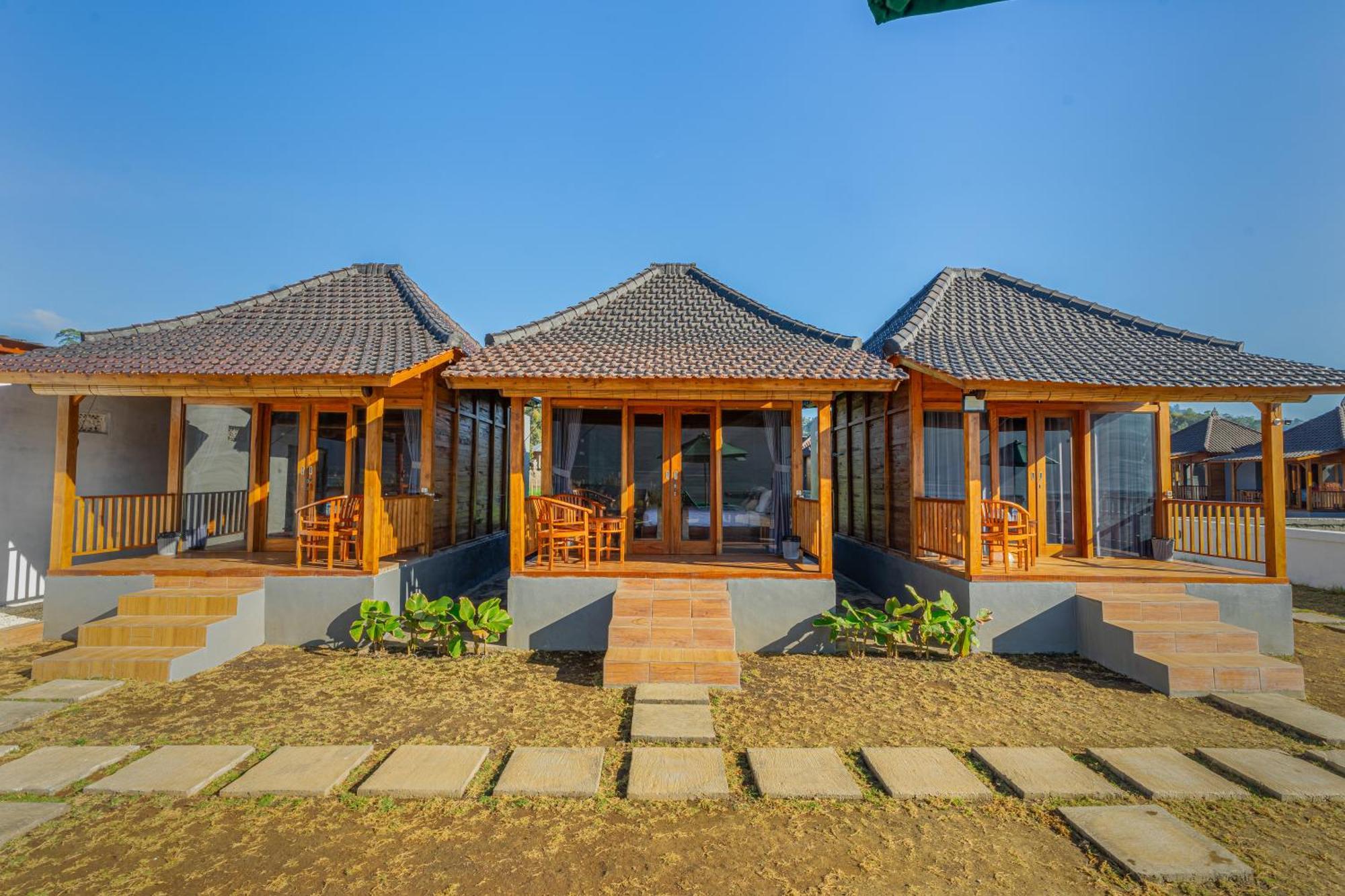 D Sila'S Tepi Danu Villas Kintamani & Natural Hot Spring 外观 照片