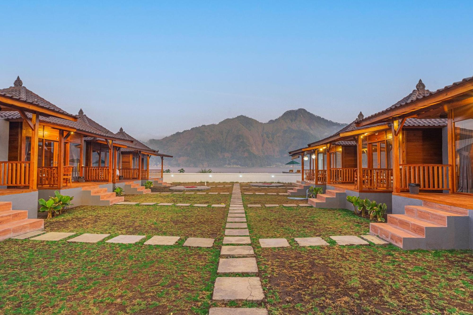 D Sila'S Tepi Danu Villas Kintamani & Natural Hot Spring 外观 照片
